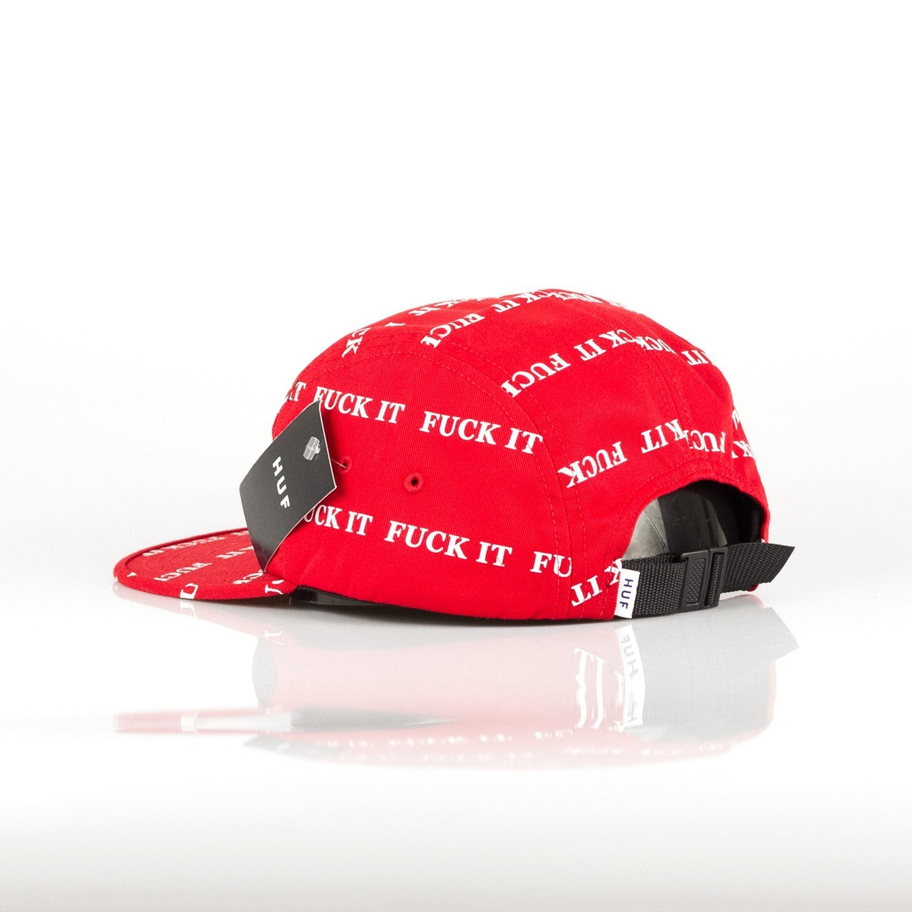 Huf, Cappellino Visiera Piatta Uomo Fuck It Volley, 