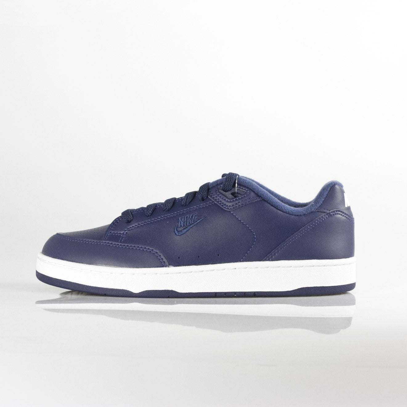 Nike, Scarpa Bassa Uomo Grandstand Ii, Navy/navy/white/neutral Grey