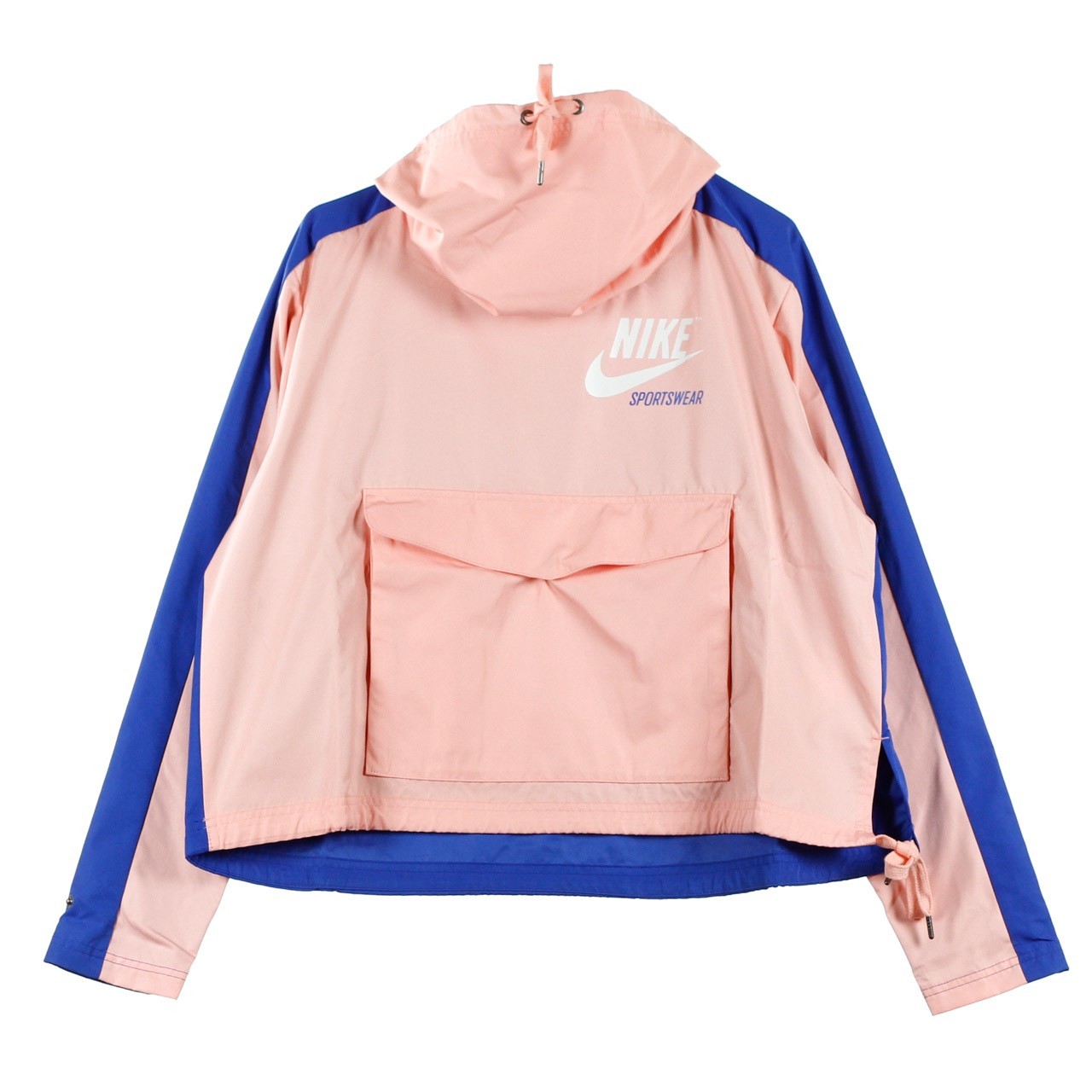 Jkt Po Archive Women's Pull-on Windbreaker Bleached Coral/game Royal