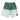 Shoeshine, Pantalone Corto Uomo Bermuda Felpa, Green/white