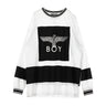Boy London, Vestito Donna London Tshirt Dress, Black/white
