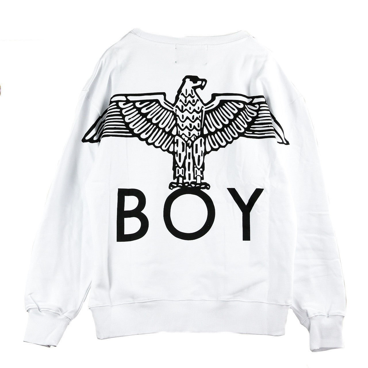 Boy London, Felpa Girocollo Uomo Eagle Backprint Sweat, 