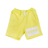 Hero's Heroine, Pantalone Corto Tuta Uomo Hero Logo, Yellow