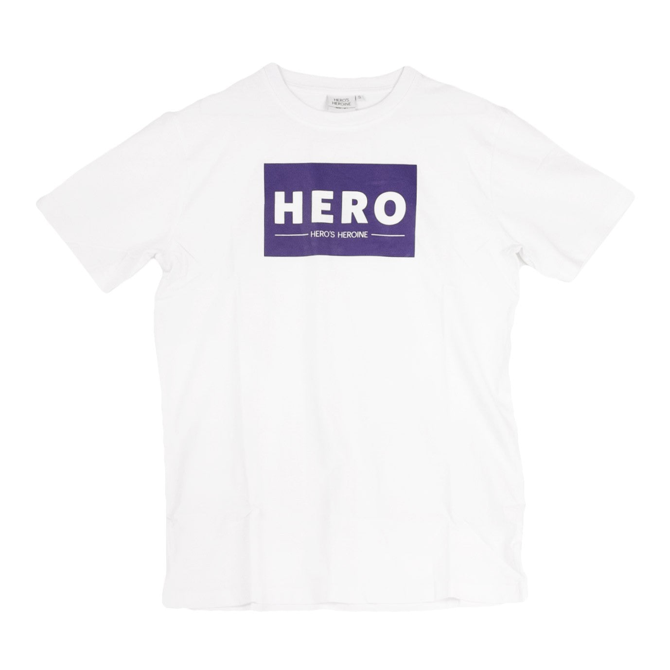 Maglietta Uomo Hero Logo White