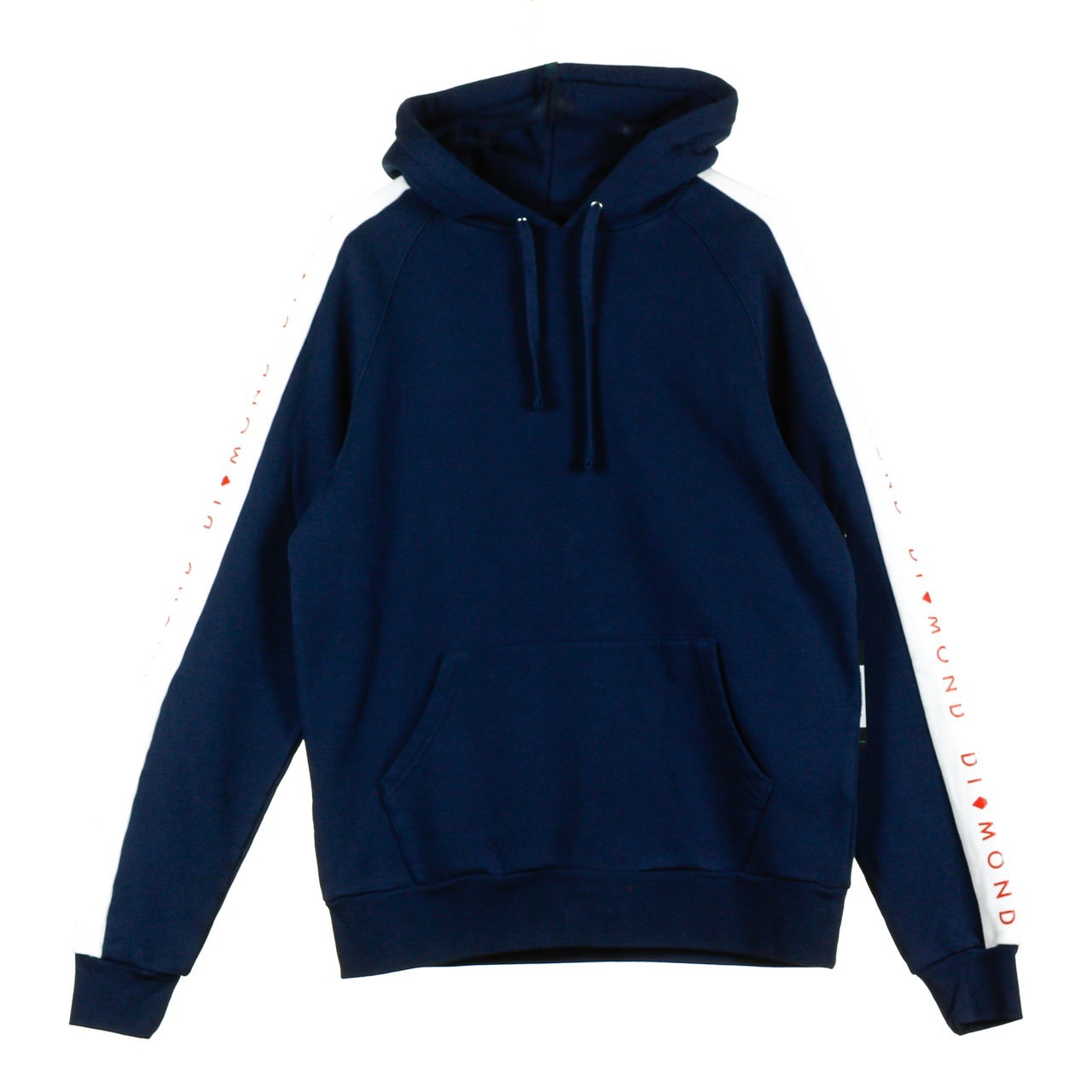 Diamond Supply, Felpa Cappuccio Uomo Fordham Hood, Navy