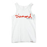 Diamond Supply, Canotta Uomo Og Script Tank, White