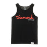 Diamond Supply, Canotta Uomo Og Script Tank, Black