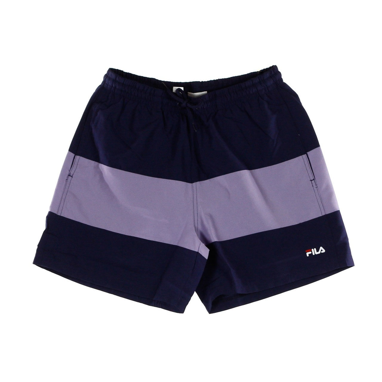 Fila, Costume Pantaloncino Uomo Brock Beachshorts, Peacoat/daybreak Violet