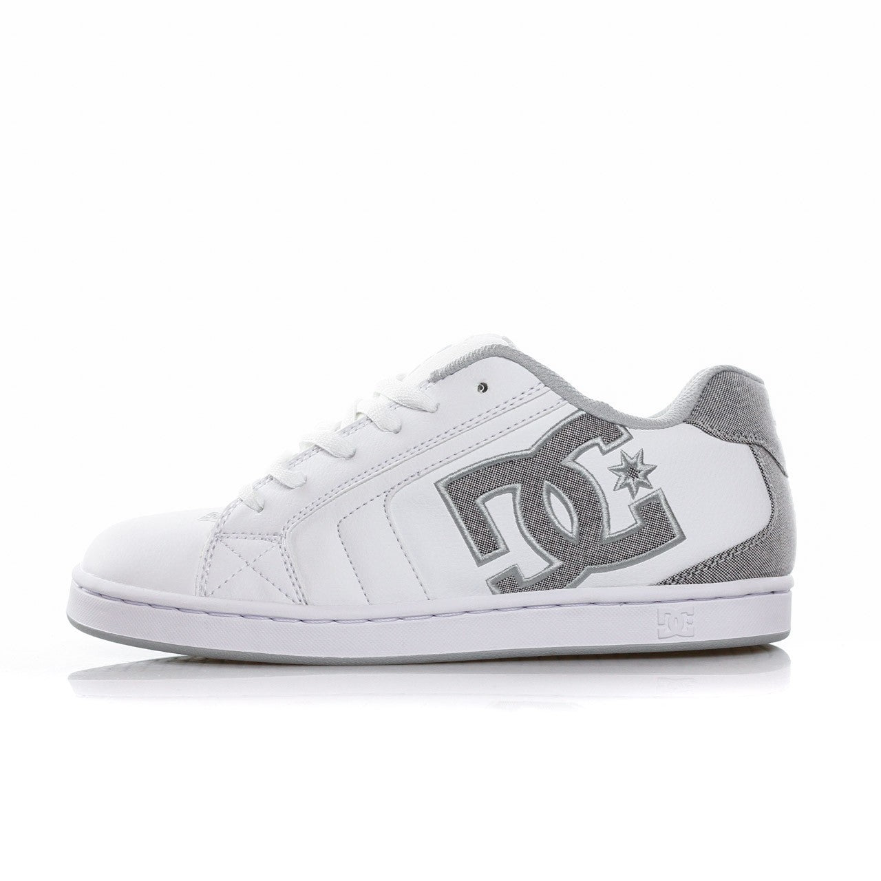 Dc Shoes, Scarpa Bassa Uomo Net Se, White/white/lt Grey