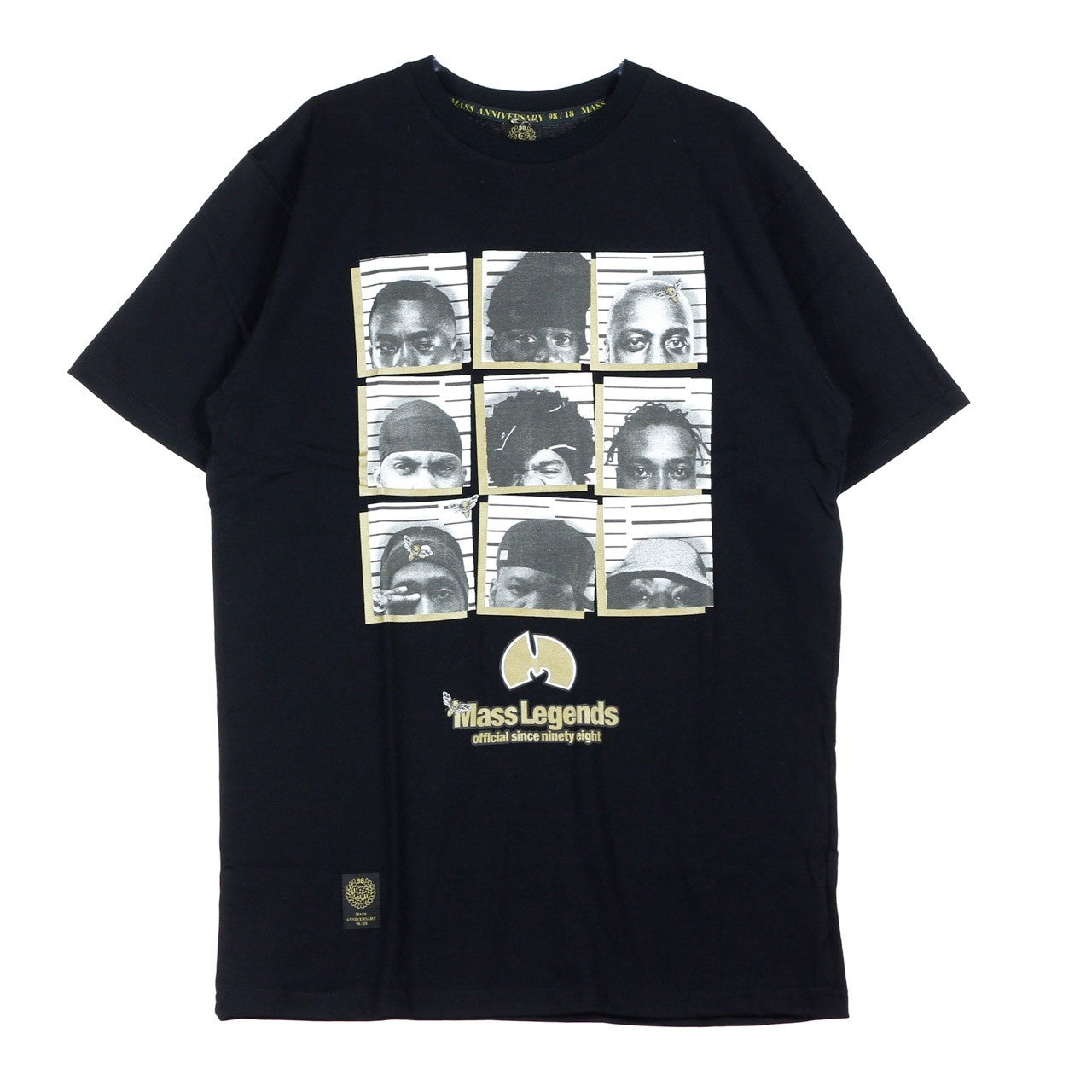 Mass Denim, Maglietta Uomo Chapters, Black