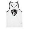New Era, Canotta Uomo Nba Team Apparel Pop Logo Tank Bronet, White