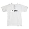 Huf, Maglietta Uomo Essentials Og Logo, White/black