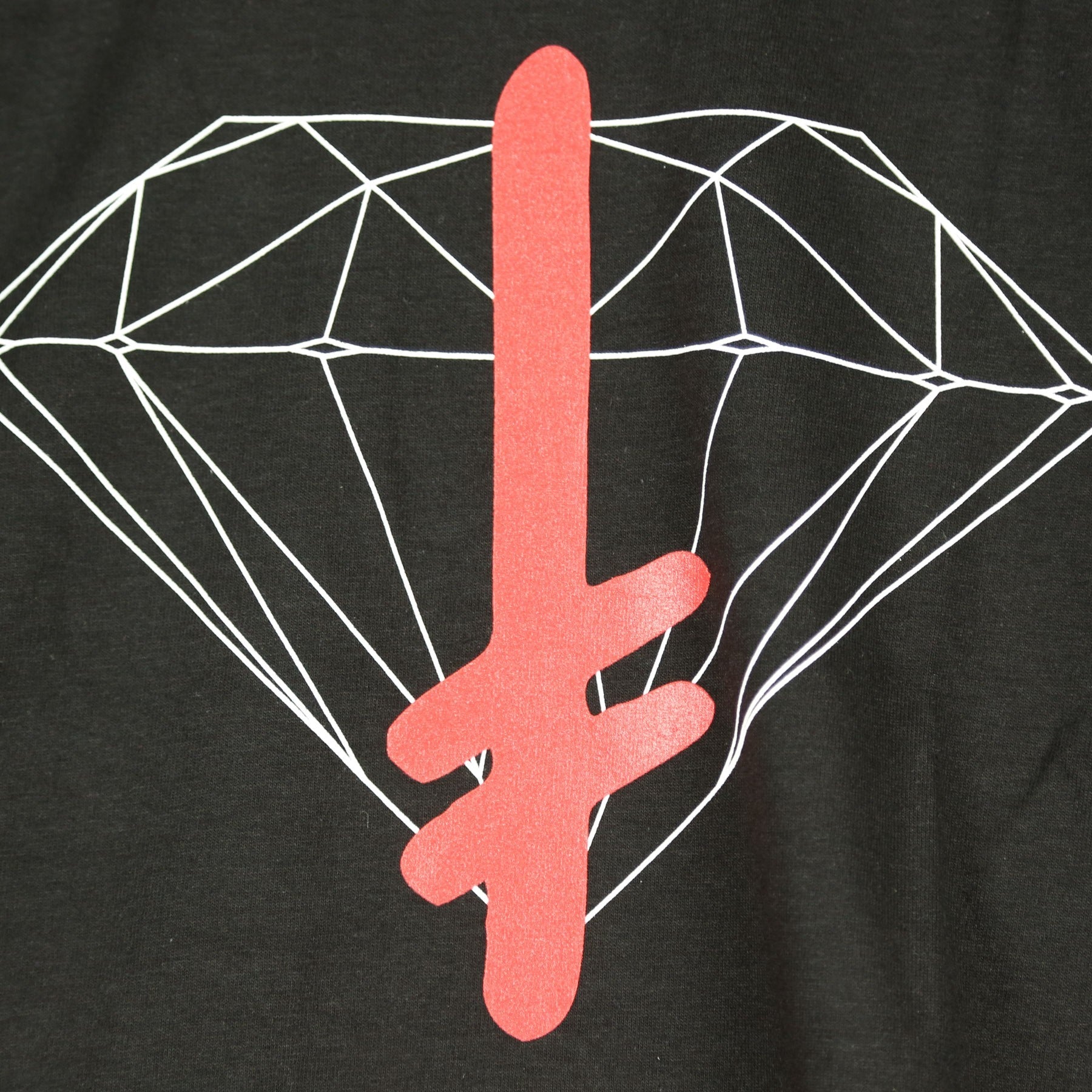 Diamond Supply, Maglietta Uomo Deathwish Sign, 