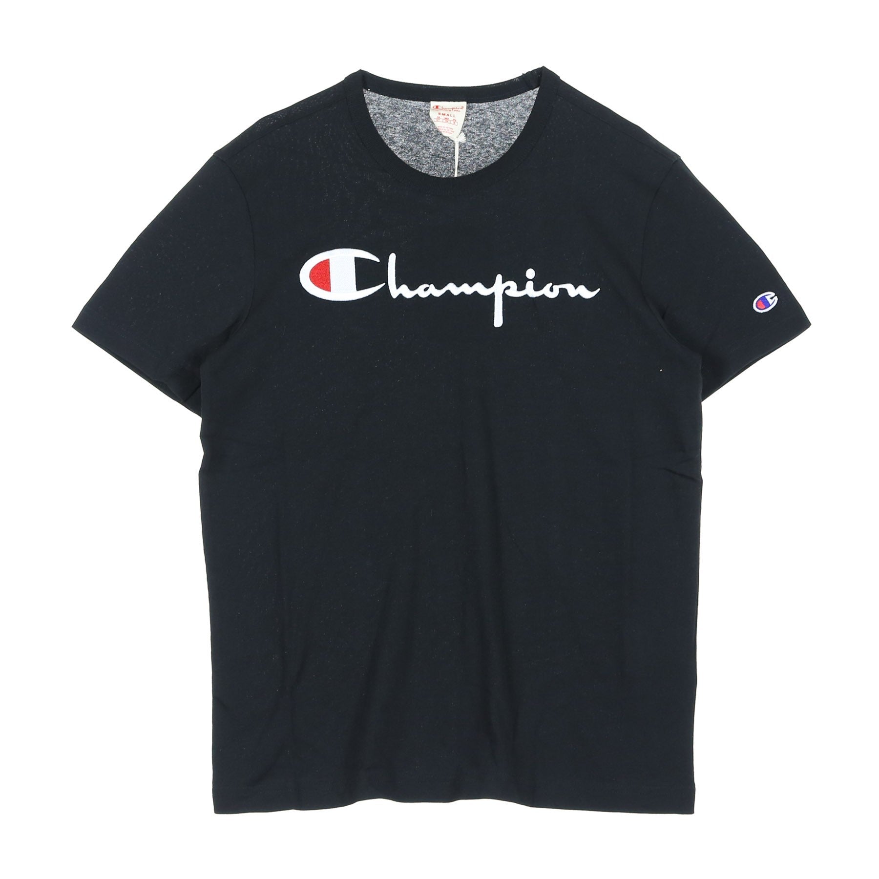 Champion, Maglietta Uomo Crewneck Tee, Black