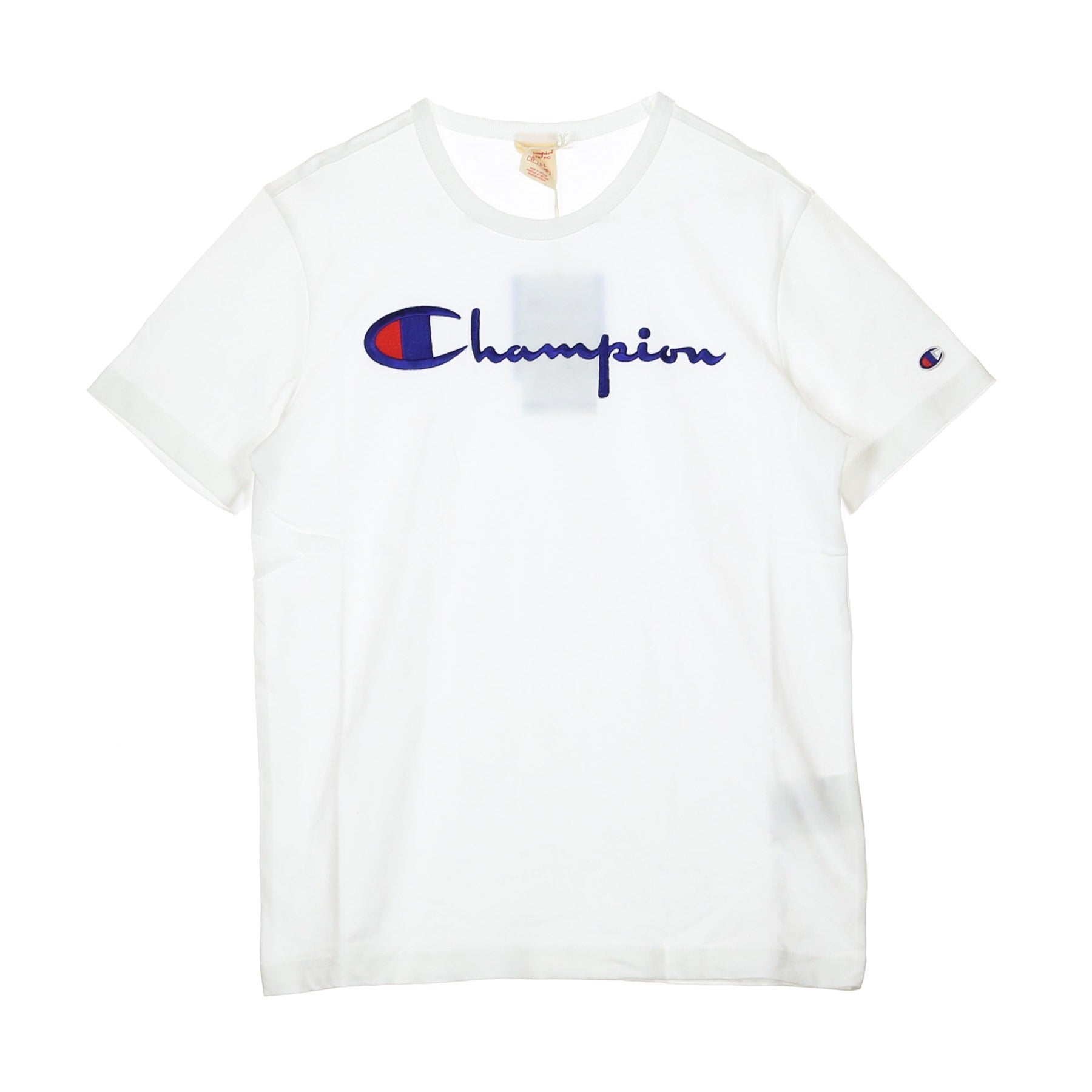 Champion, Maglietta Uomo Crewneck Tee, White