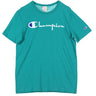 Champion, Maglietta Uomo Crewneck Tee, Green