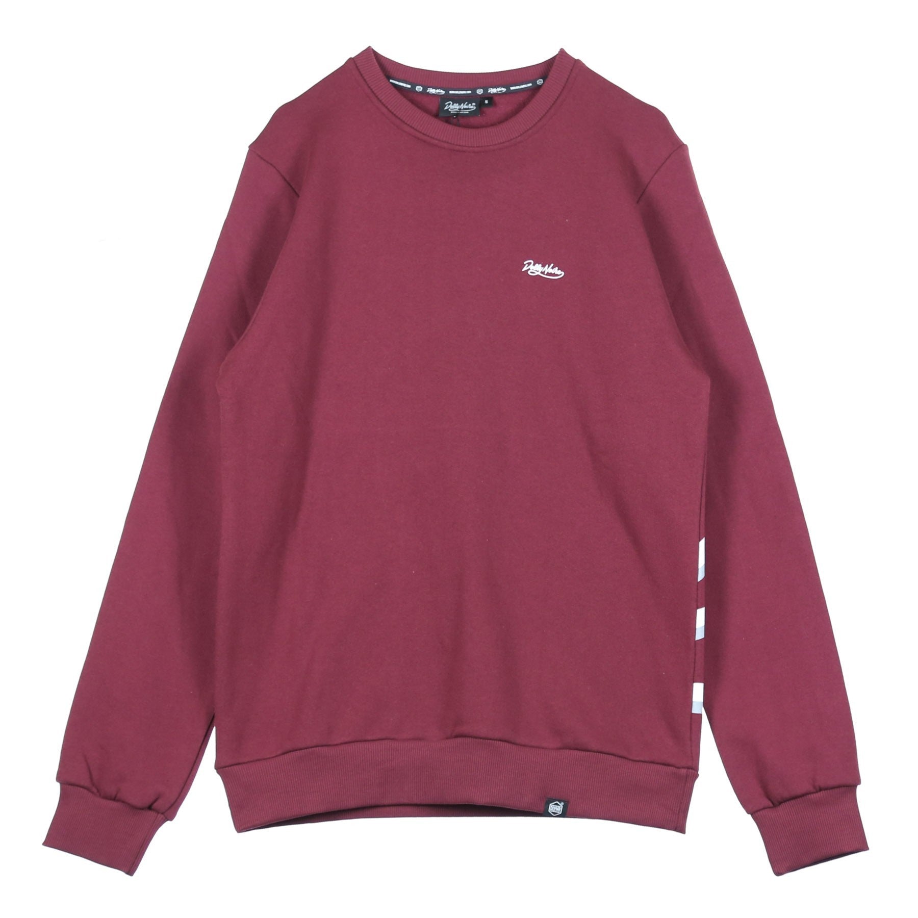 Men's Low Logo Crewneck Sweatshirt Brx Burgundy