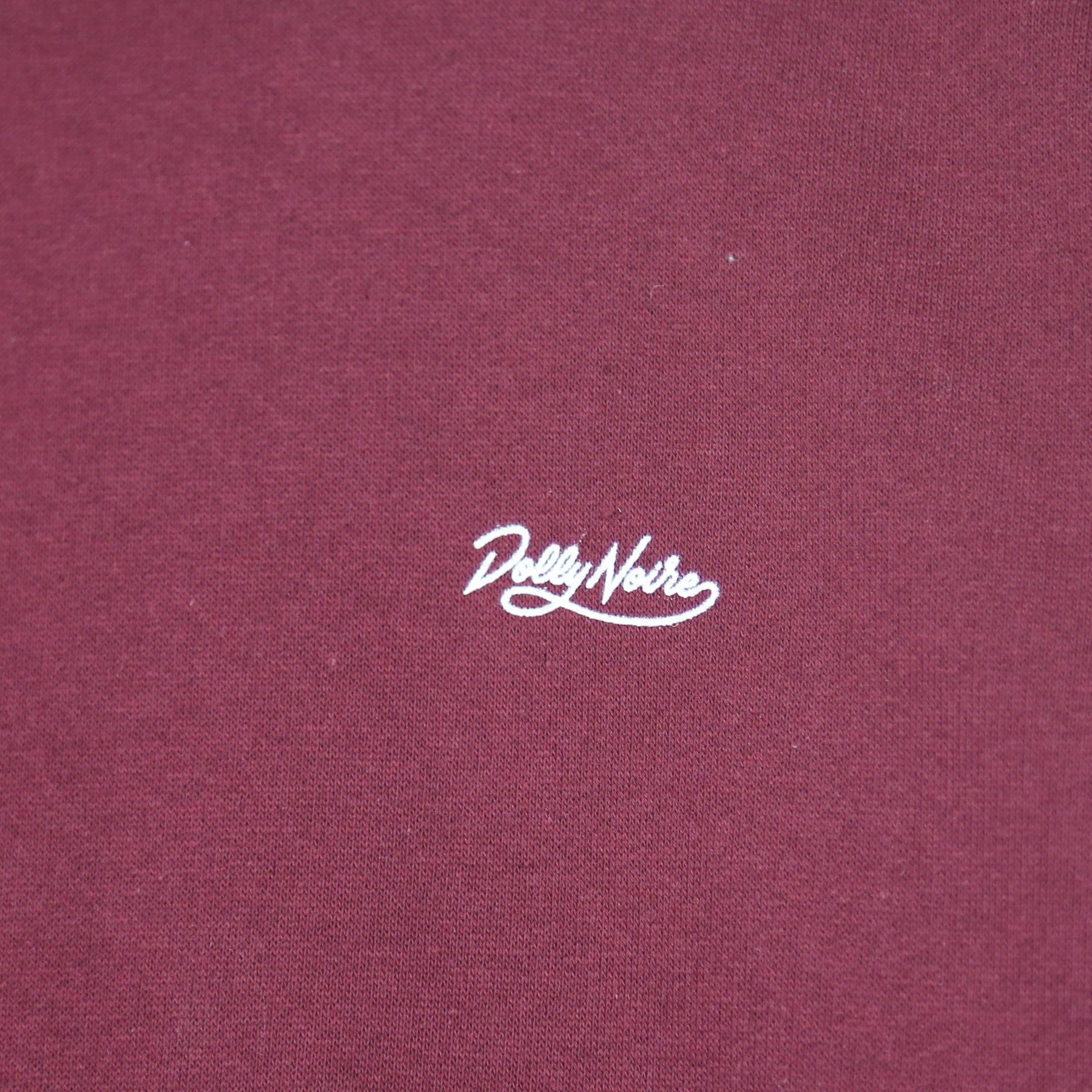 Men's Low Logo Crewneck Sweatshirt Brx Burgundy