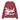 Felpa Girocollo Uomo Low Logo Crewneck Brx Burgundy