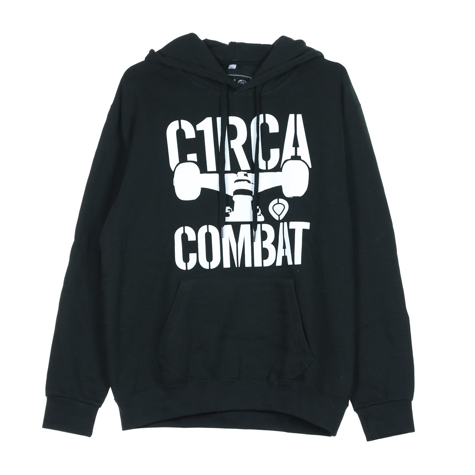 C1rca, Felpa Cappuccio Uomo Combat Hood, Black