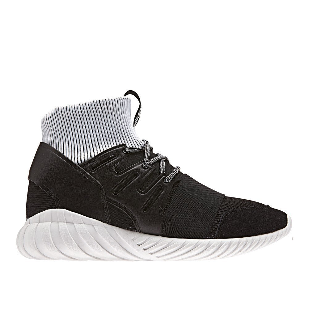 Adidas, Scarpa Alta Uomo Tubular Doom, Nero/bianco