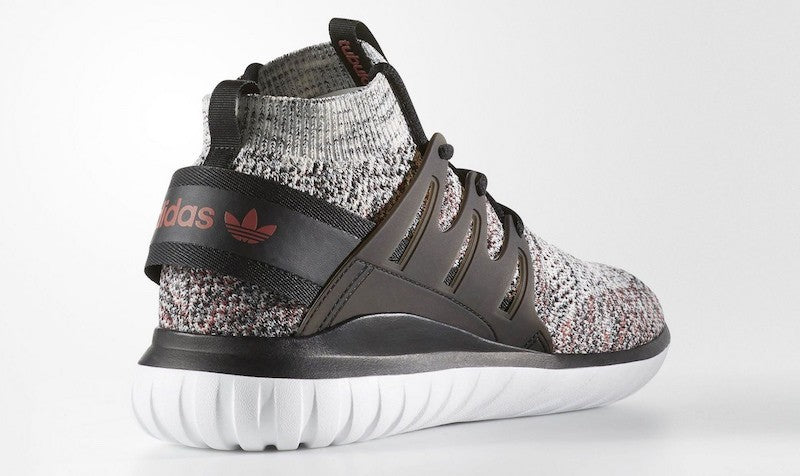 Zapato bajo de hombre Tubular nova pk negro/rojo