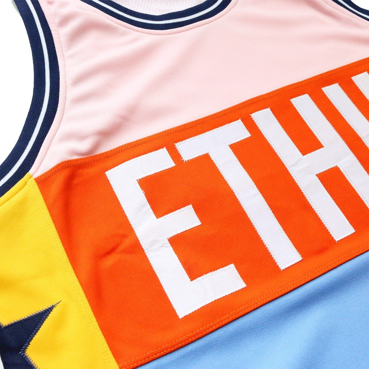 Ethik, Canotta Tipo Basket Uomo Blockstar Jersey, 