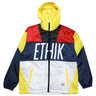 Ethik, Giacca A Vento Uomo Training Camp Windbreaker, Giallo/multi