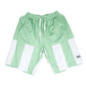 Ethik, Pantaloncino Tipo Basket Uomo Global Soccer Jerseys Short, Verde Menta/bianco