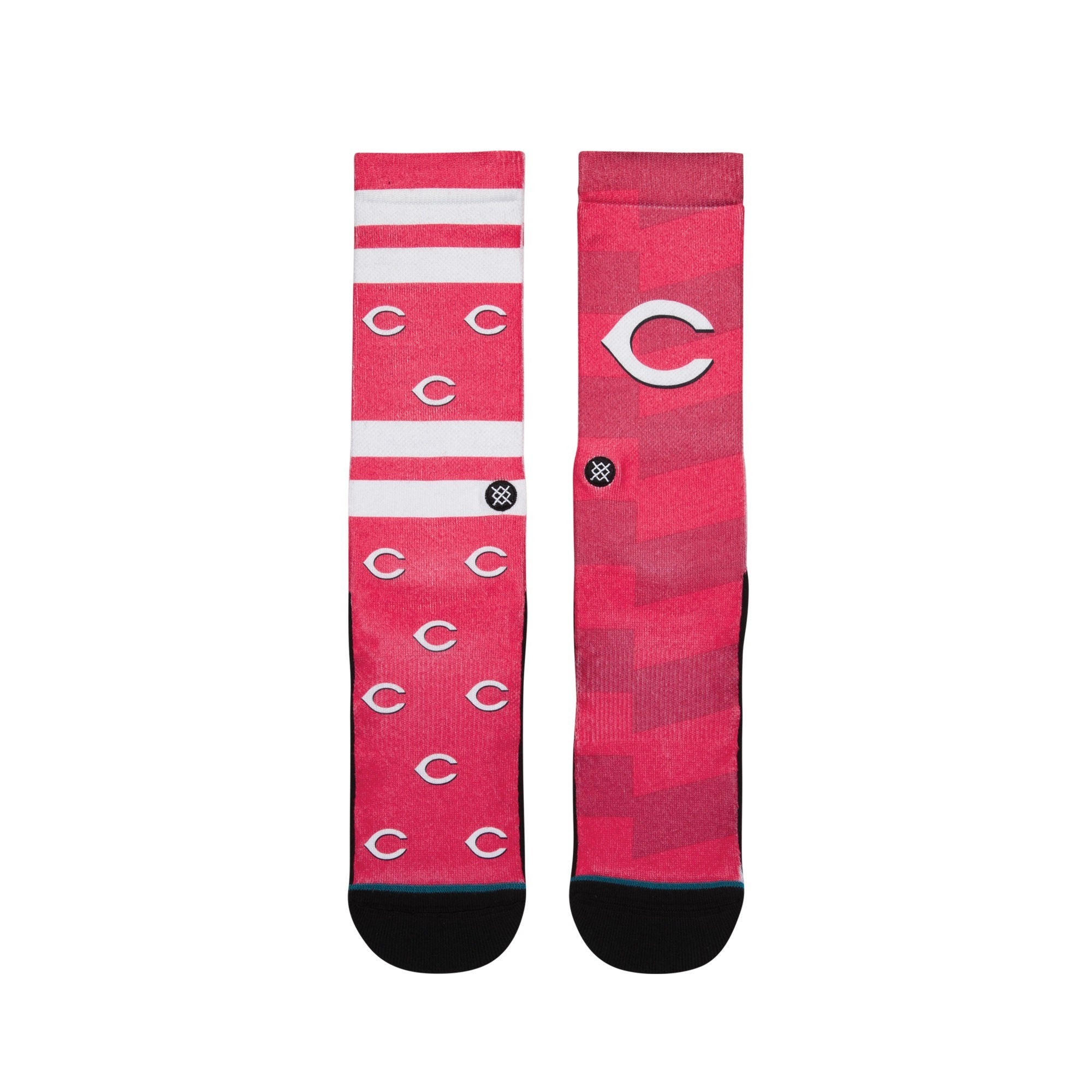 Stance, Calza Media Uomo Reds Splatter Mlb Teams, Red