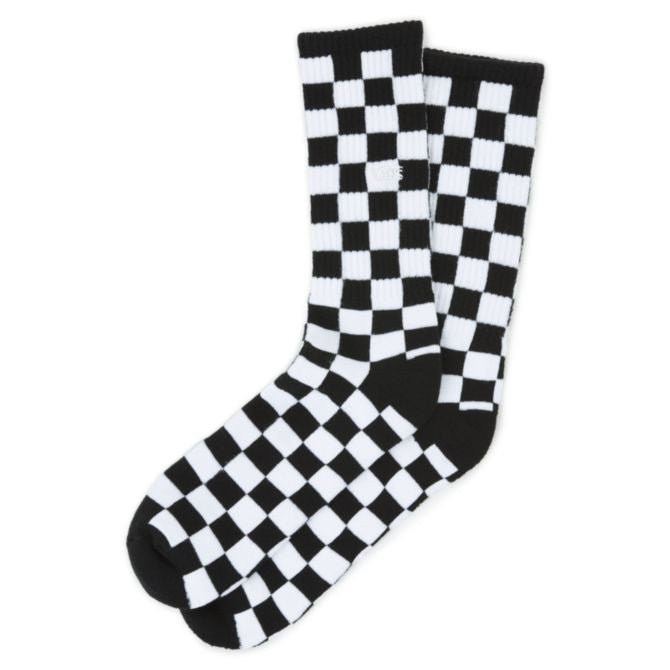 Medium Men's Checkerboard Crew Sock