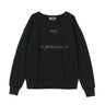 Boy London, Felpa Girocollo Uomo Grosgrain Sweat, Black/red