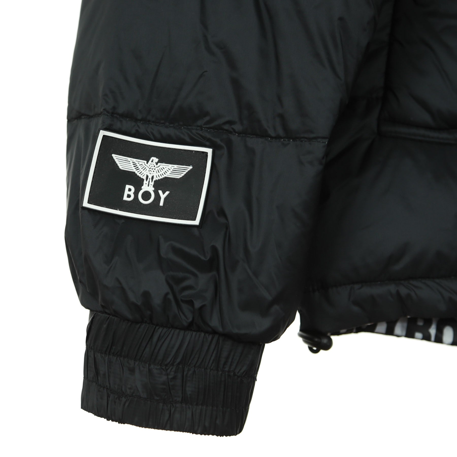 Boy London, Piumino Uomo Stripe Eagle Down Reversible, 