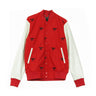 Boy London, Giubbotto College Uomo Boy Repeat Varsity, Red/white