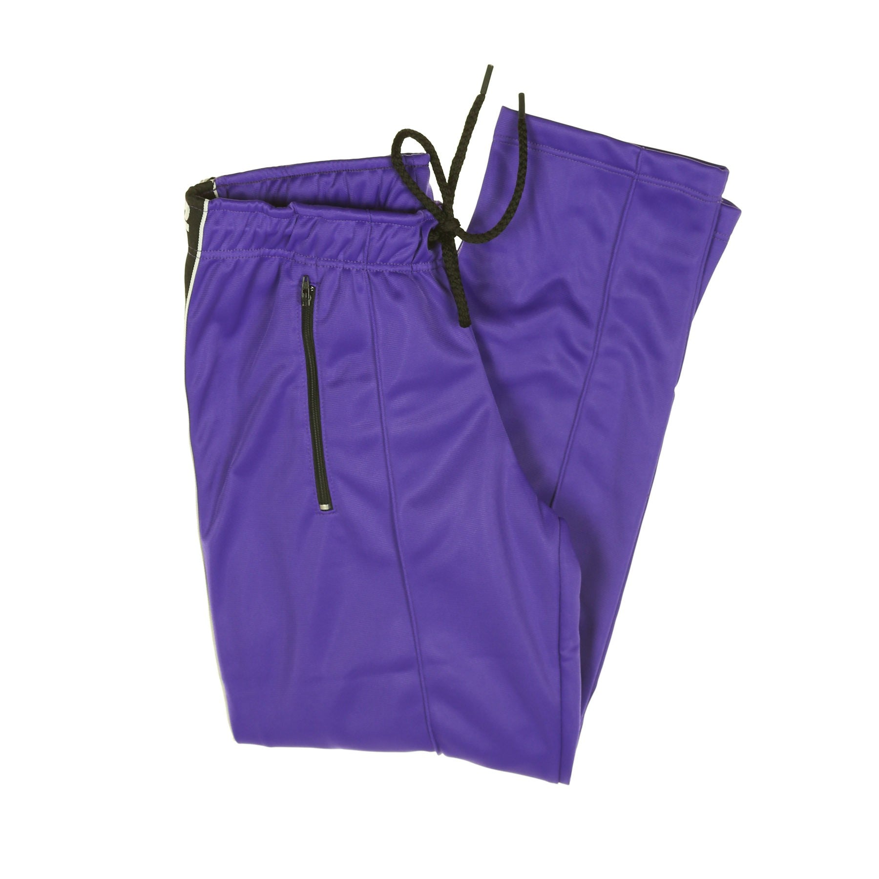 Shoeshine, Pantalone Tuta Felpato Donna Straight Trousers Logo Bands, Purple