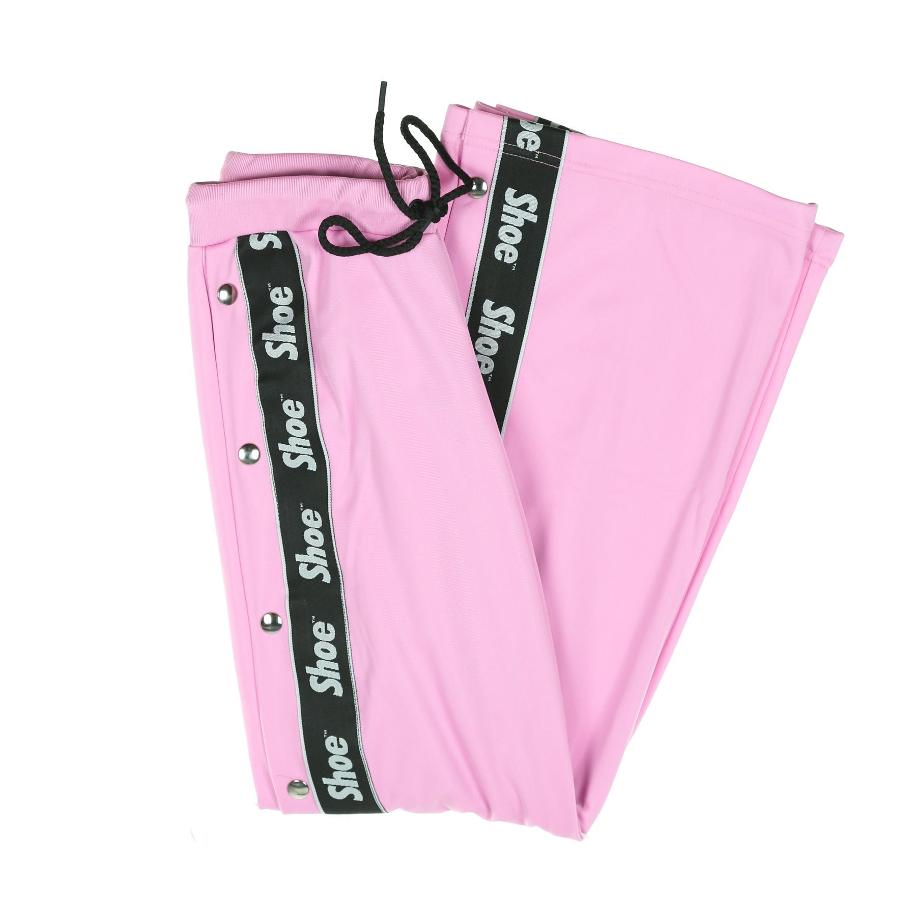 Shoeshine, Pantalone Tuta Donna Trousers Logo Band, Pink