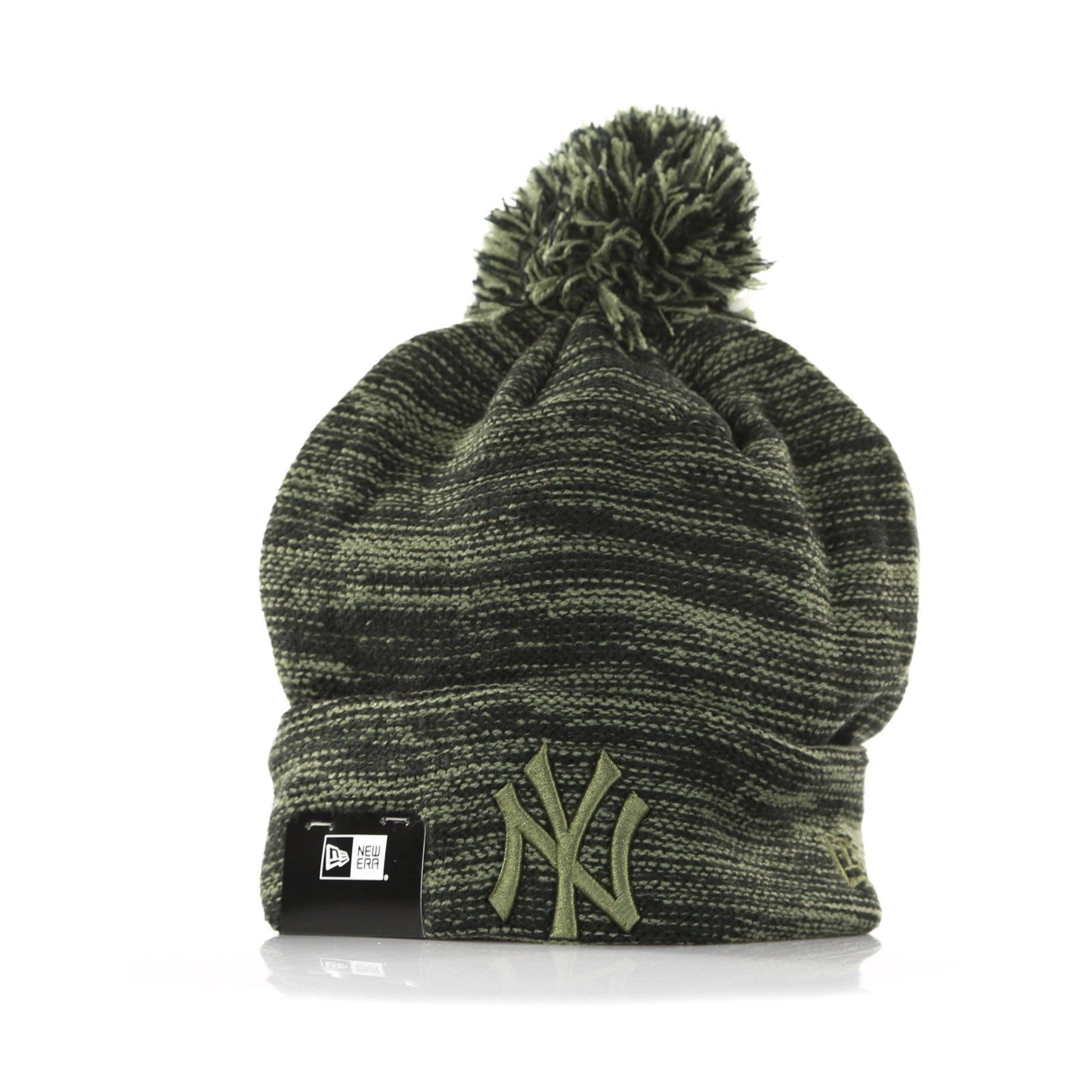 New Era, Uomo Marl Knit Neyyan, Black/new Olive