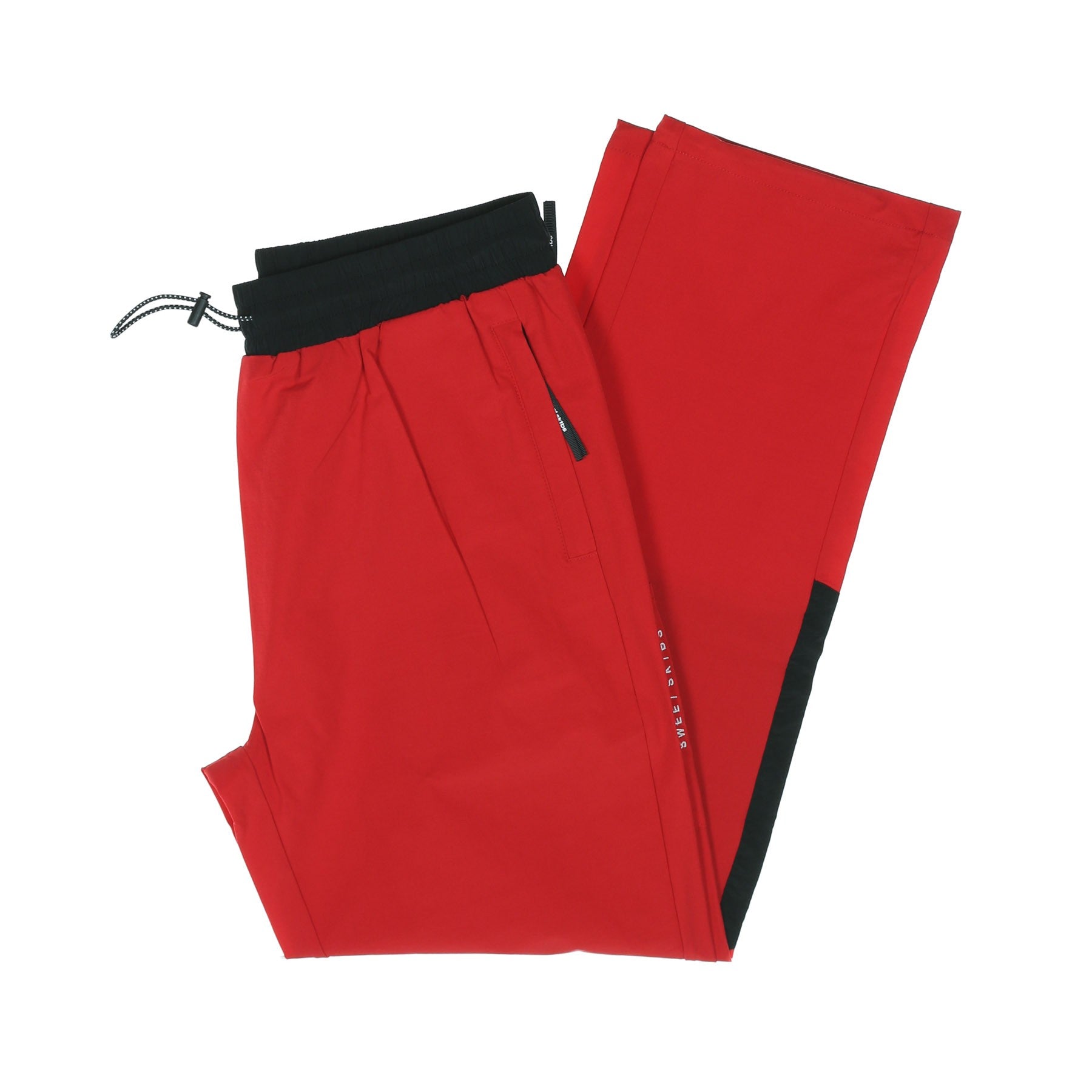 Sweet Skateboards, Pantalone Tuta Felpato Uomo Sweet Mountain, Red/black