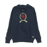 Tommy Hilfiger, Felpa Cappuccio Donna Tjw Crest Hoodie, Dark Sapphire