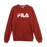 Fila, Felpa Girocollo Uomo Pure Crew Sweat, Merlot