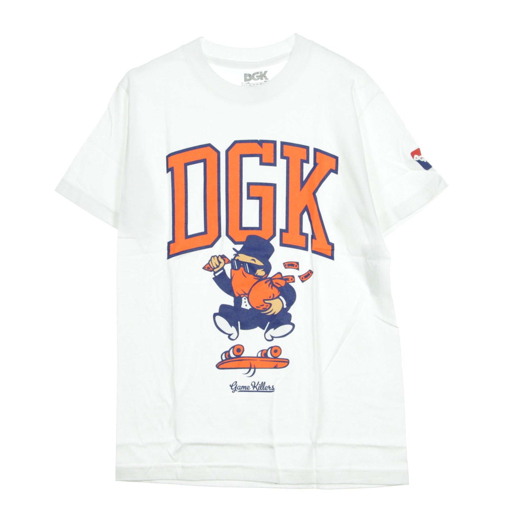 Dgk, Maglietta Uomo Game Killers, White