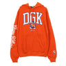 Dgk, Felpa Cappuccio Uomo Game Killers, Orange