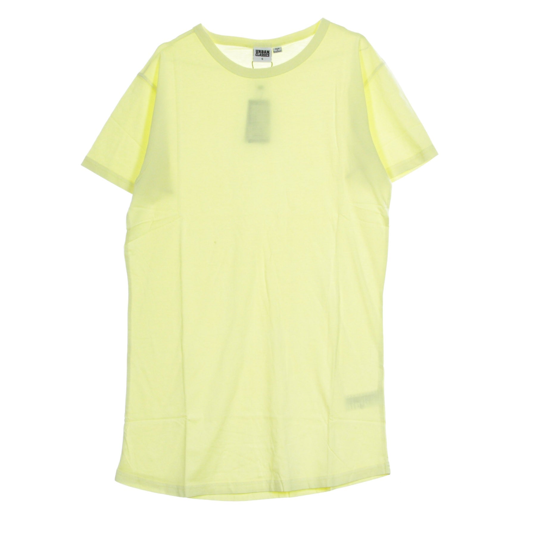 Urban Classics, Maglietta Uomo Garment, Powder Yellow