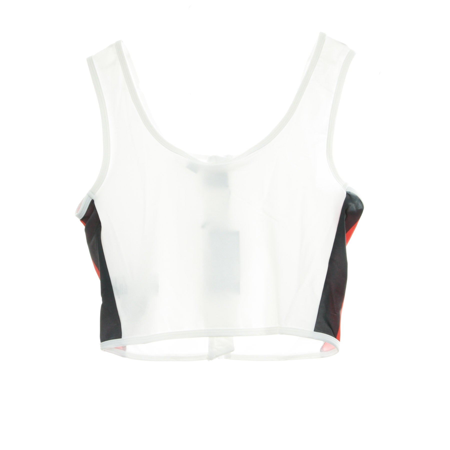 Urban Classics, Top Donna Side Stripe Cropped Zip Top, 