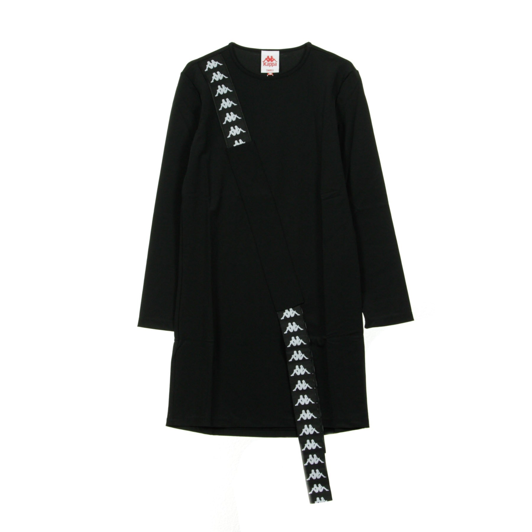 Kappa, Vestito Donna Banda Aokoro, Black/white