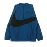 Nike, Giacca A Vento Infilabile Uomo Vw Swoosh Wvn Hlfzip Jkt, Blue Force/black/blue Force/black