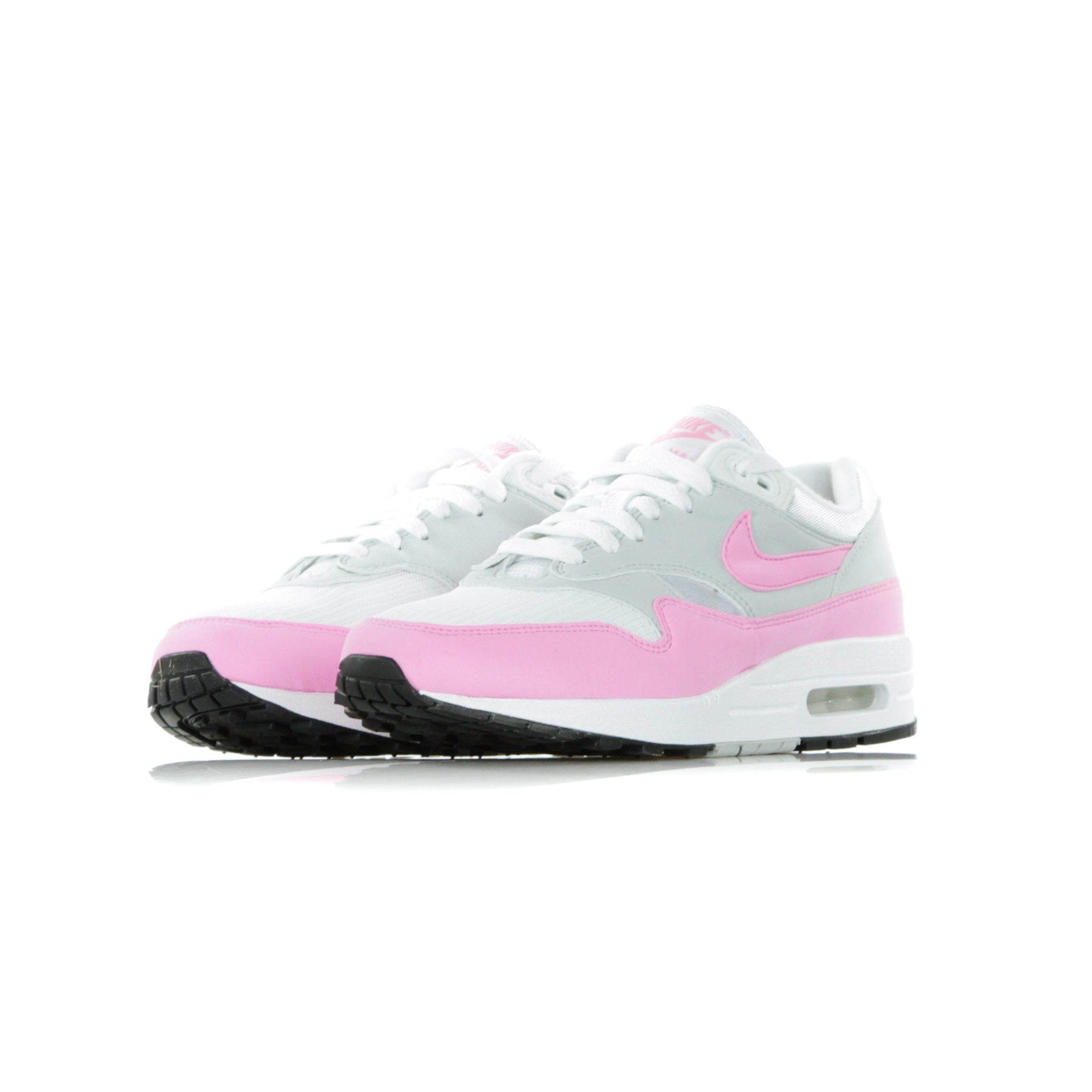 W Air Max 1 Ess White/psychic Pink Women's Low Shoe