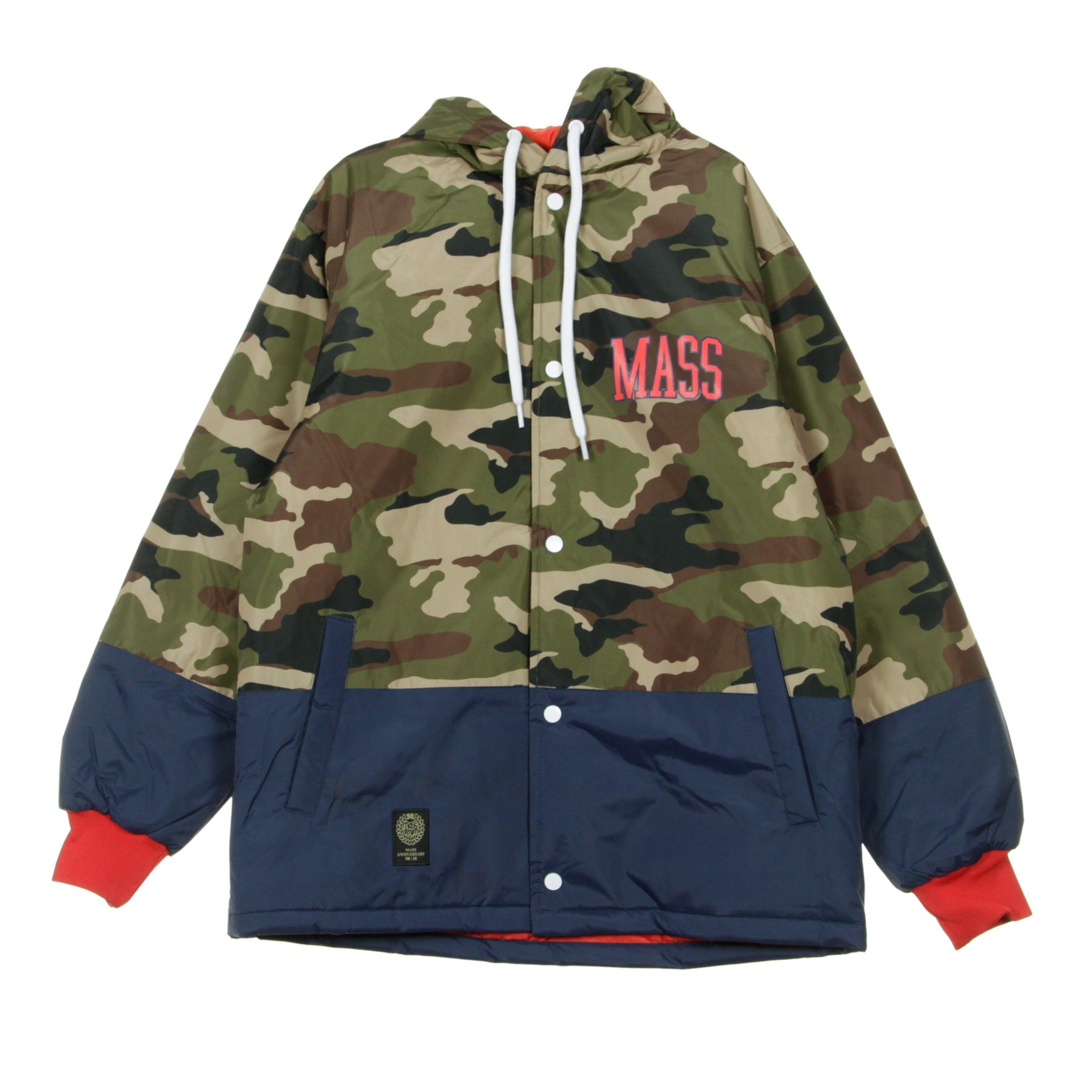 Mass Denim, Giacca A Vento Uomo Truman, Camo