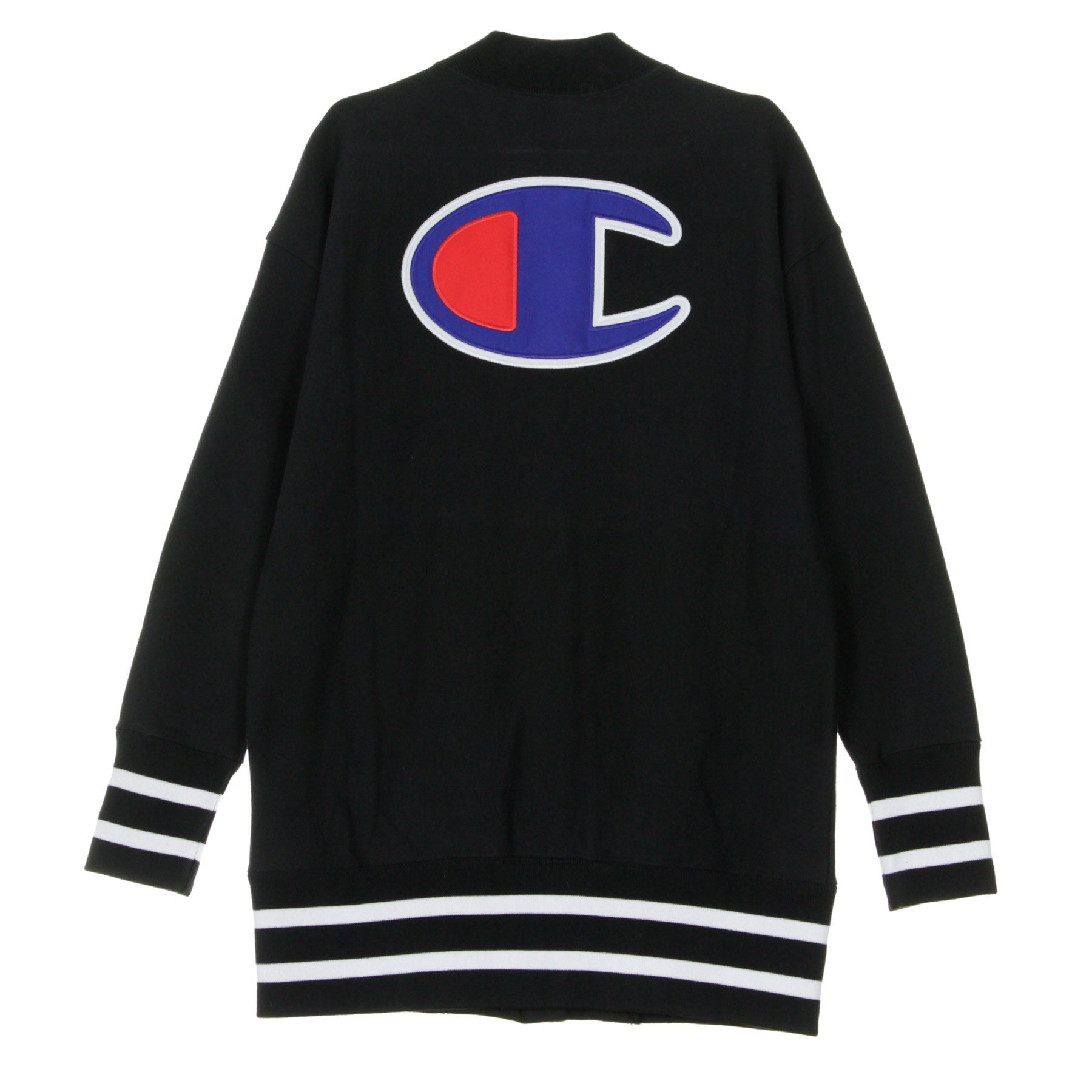 Champion, Giubbotto Bomber Lungo Donna Gbomber Reverse Weave, 