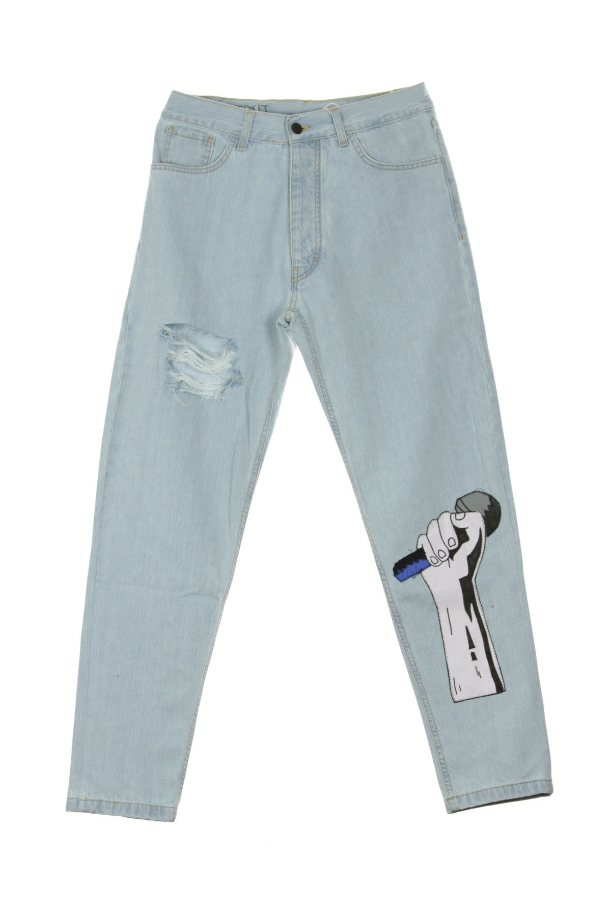 Tpatch, Jeans Uomo Microfono, 